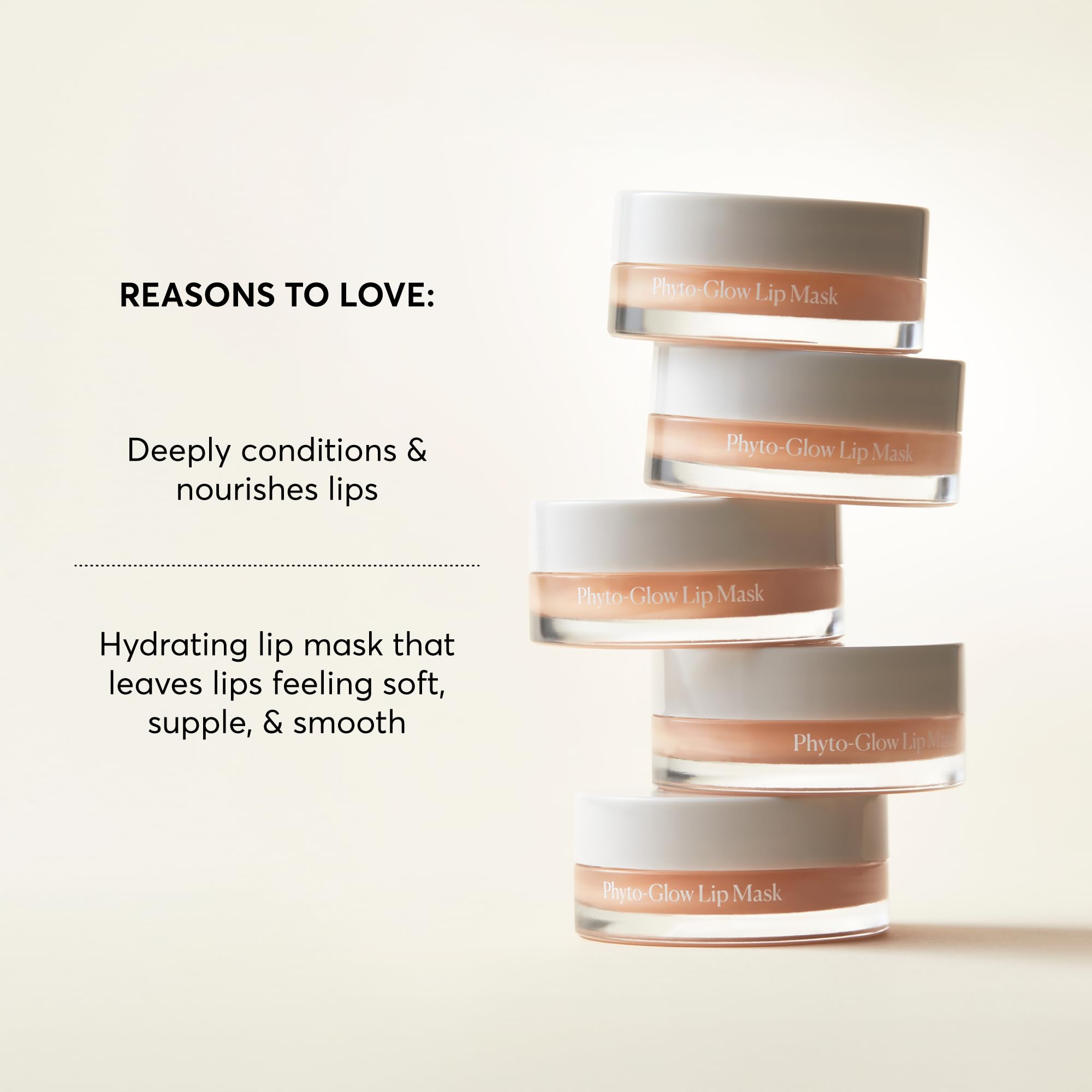 Textura cremosa de Naturium Phyto-Glow Lip Mask nutre labios.