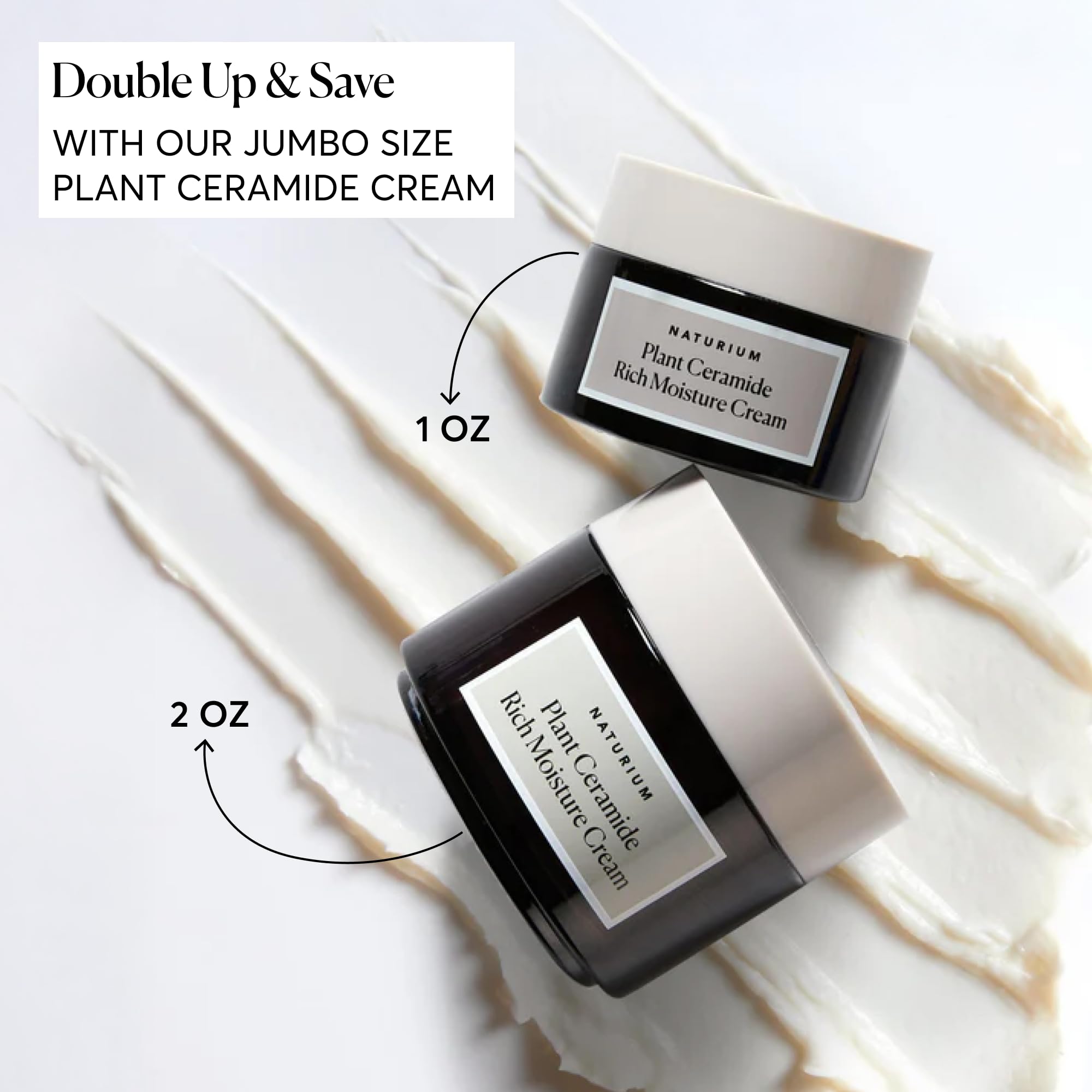 Naturium Plant Ceramide Rich Moisture Cream ingredients list emphasizing plant-derived ceramides.