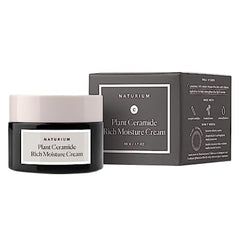 Naturium Plant Ceramide Rich Moisture Cream jar closeup for deep hydration.