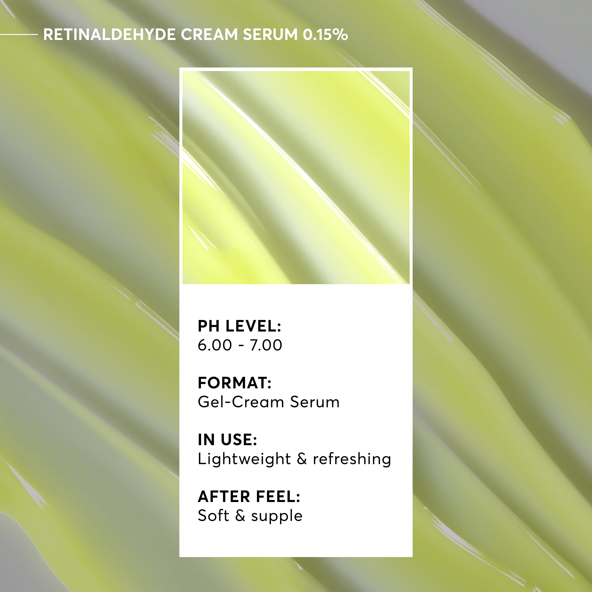 Naturium retinaldehyde cream serum night use scene implying consistent application.