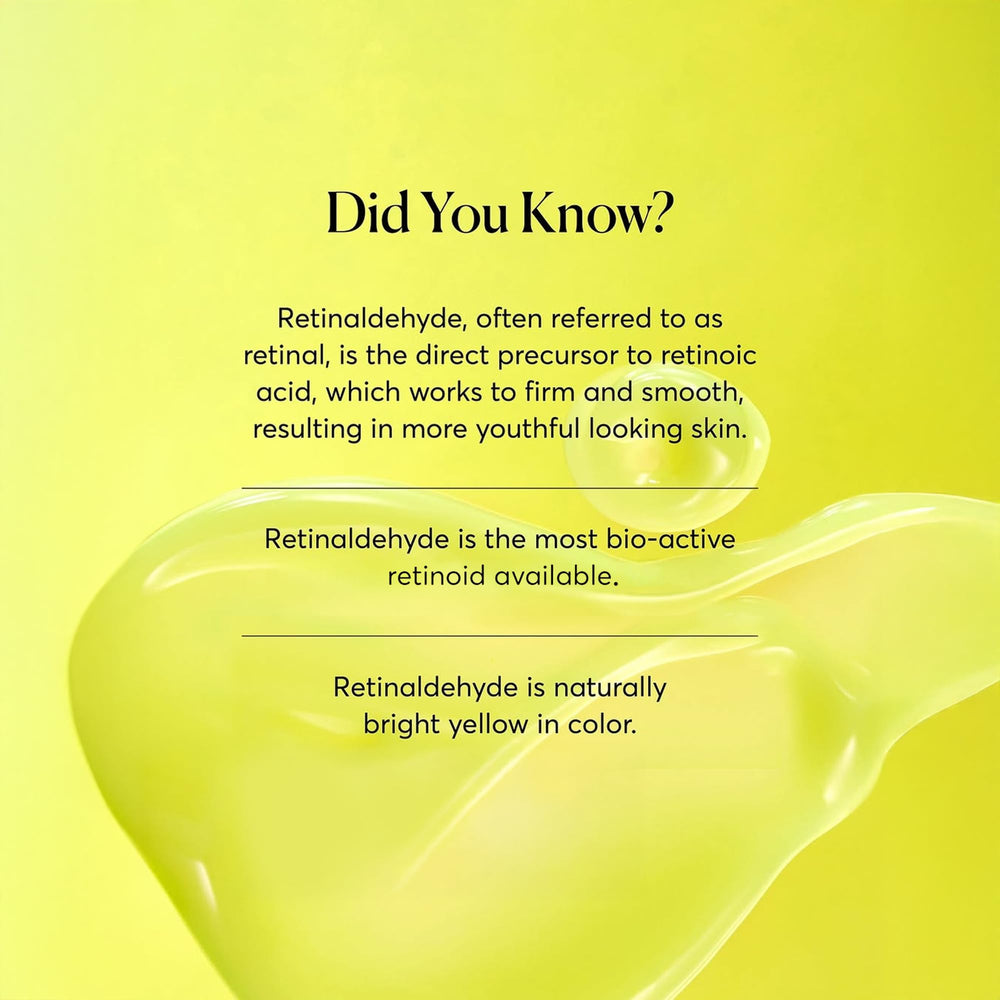 Naturium retinaldehyde cream serum packaging box emphasizes clean vegan cruelty-free formulation.