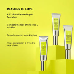 Naturium retinaldehyde cream serum texture swirls highlight smooth application and luxurious feel.