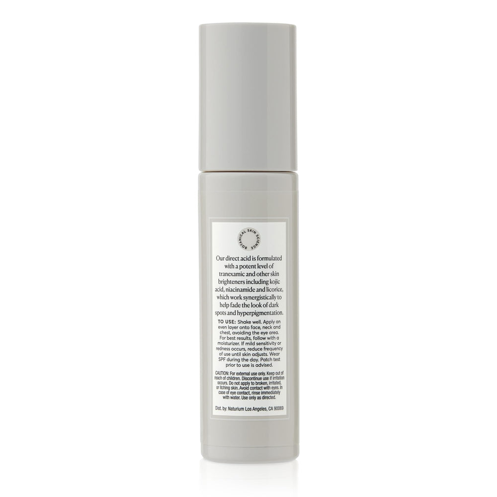 Naturium Tranexamic serum tested by dermatologists logo adds confidence.