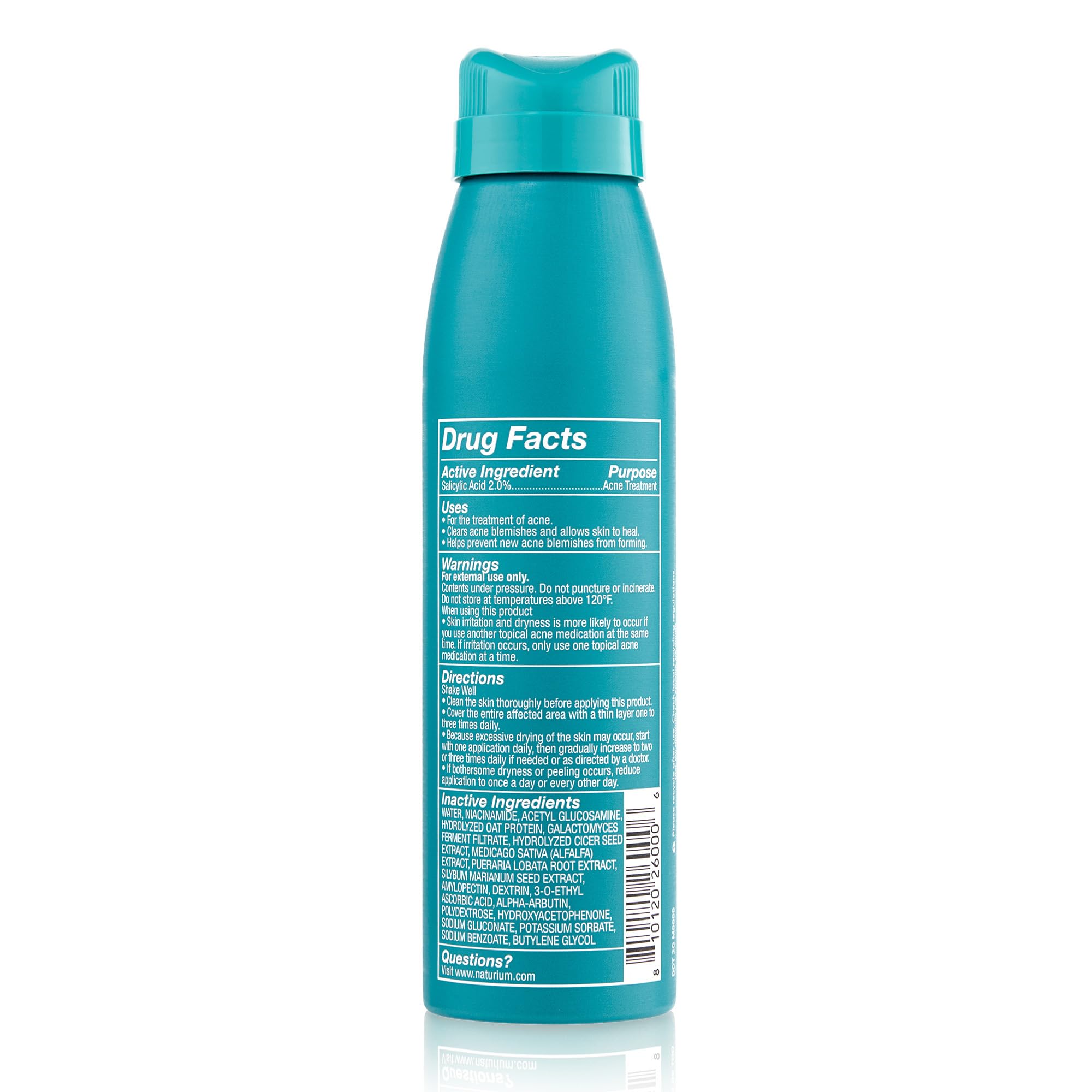 Naturium uso postducha para prevenir imperfecciones corporales