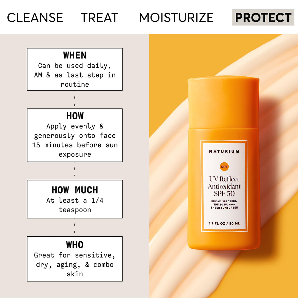 Naturium UV Reflect application pump for easy, even coverage