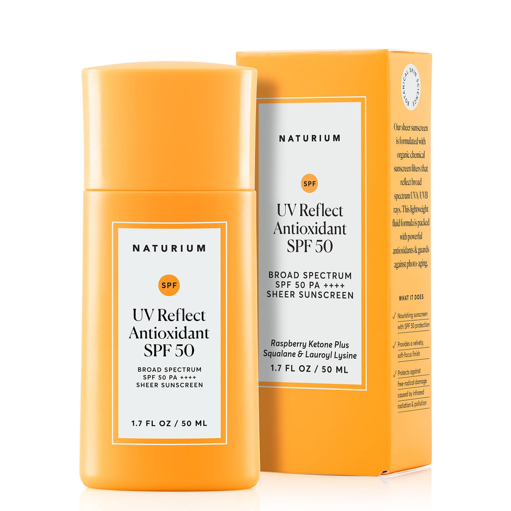 Naturium UV Reflect SPF 50 bottle for daily sun protection