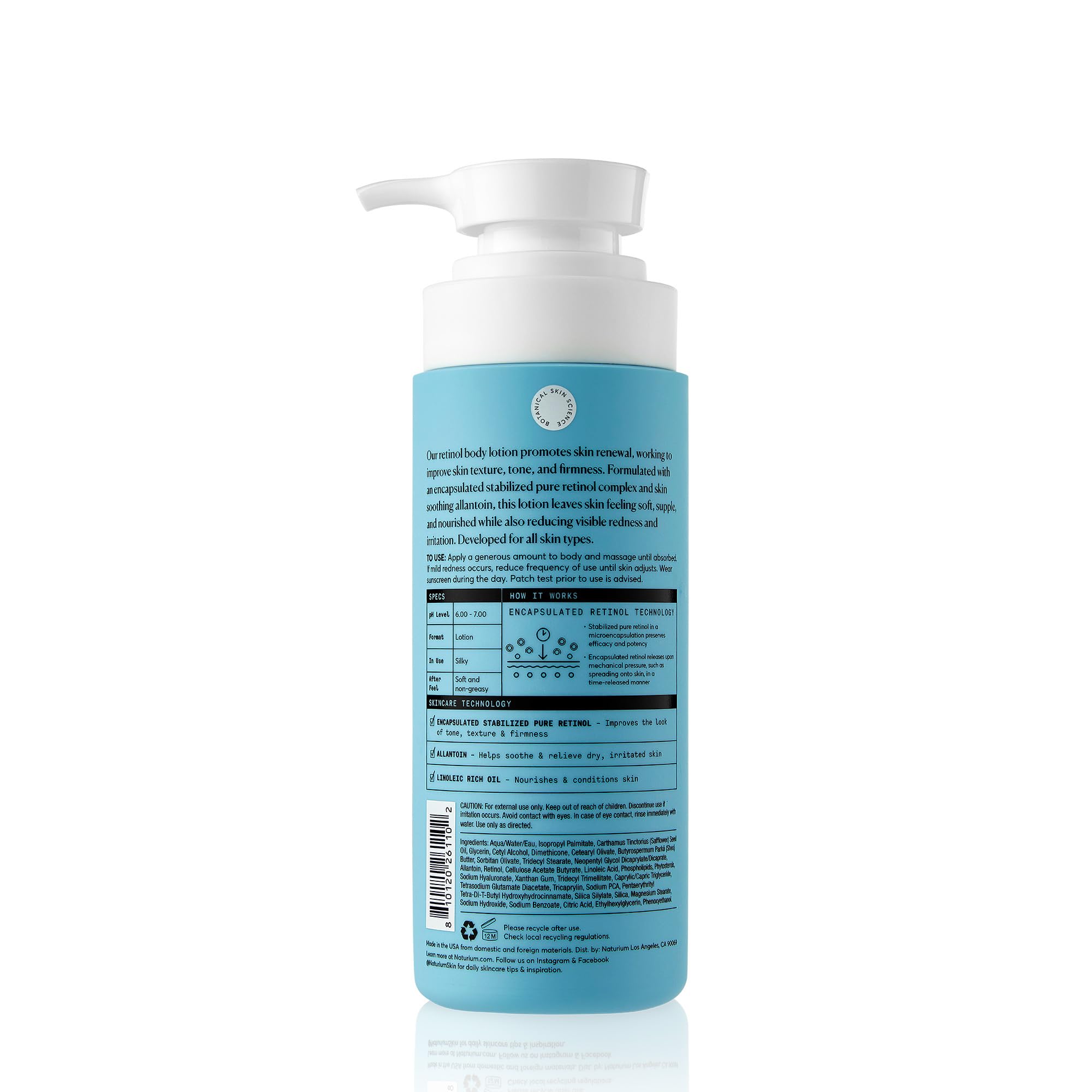 Naturium vegan cruelty-free label on packaging highlighting ethical skincare.