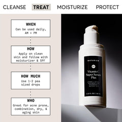Naturium Vitamin C Super Serum Plus dropper in use for even skin.