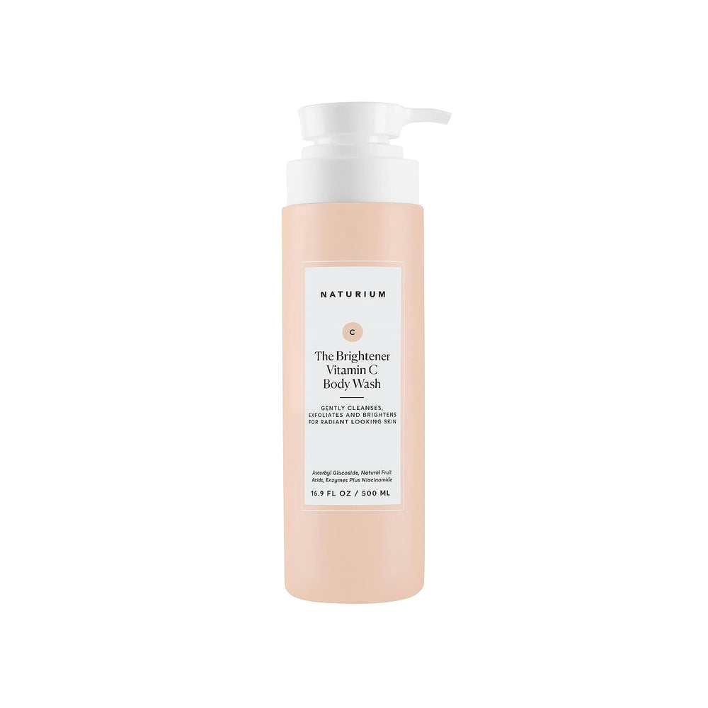 Naturium iluminador corporal de vitamina C, brillo suave para la piel