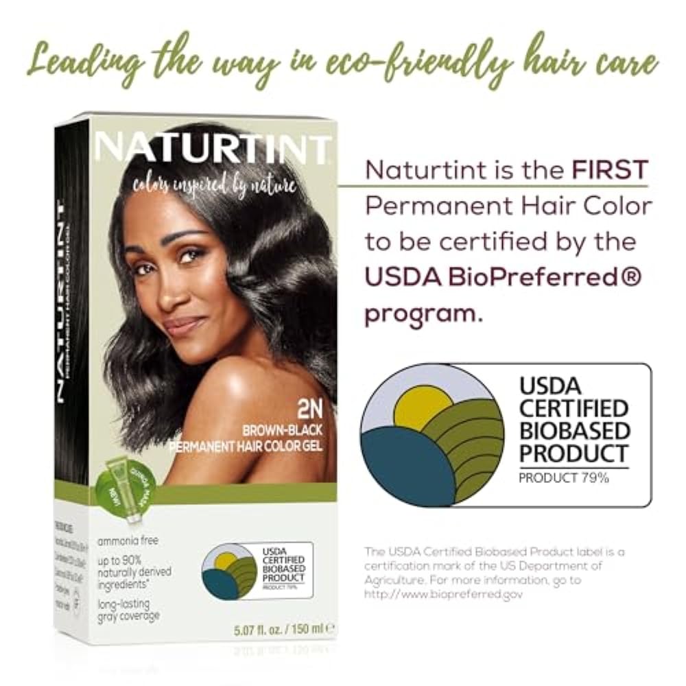 Naturtint 2N Brown Black cream texture showcases smooth coverage.