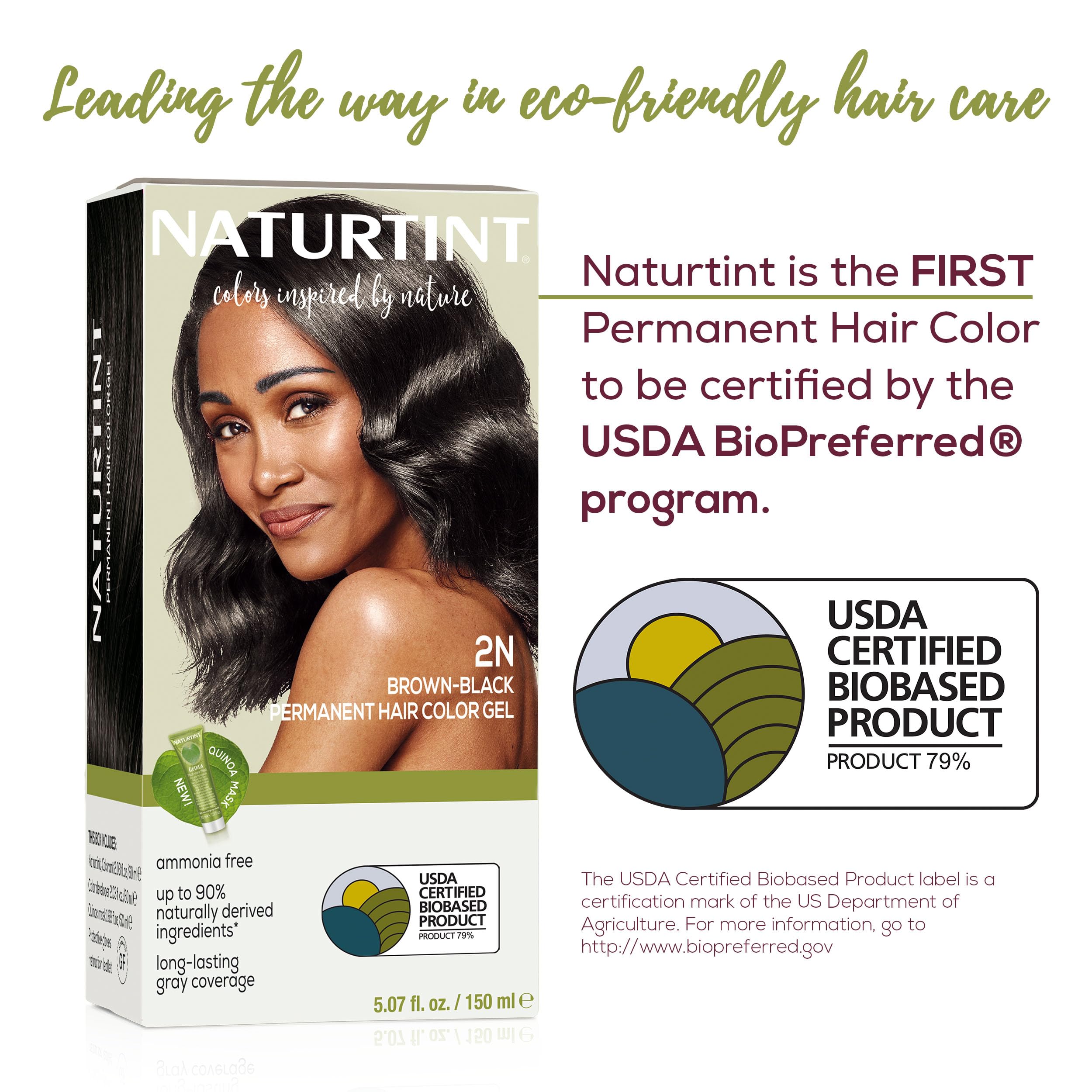 Naturtint creamy formula image suggests smooth, mess-free application