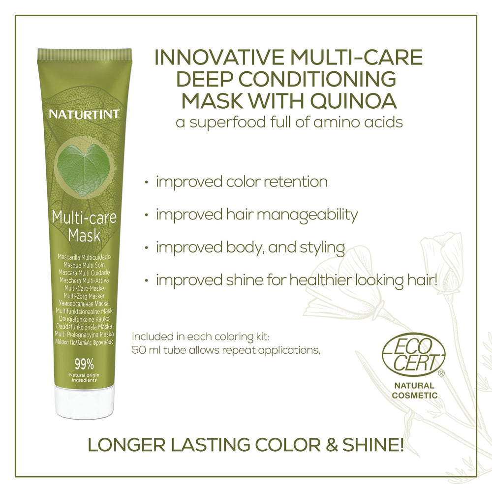 Naturtint 3N Dark Chestnut ingredients list highlighting plant extracts.