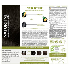 Naturtint Mens natural ingredients maca ginseng meadowfoam for hair nourishment