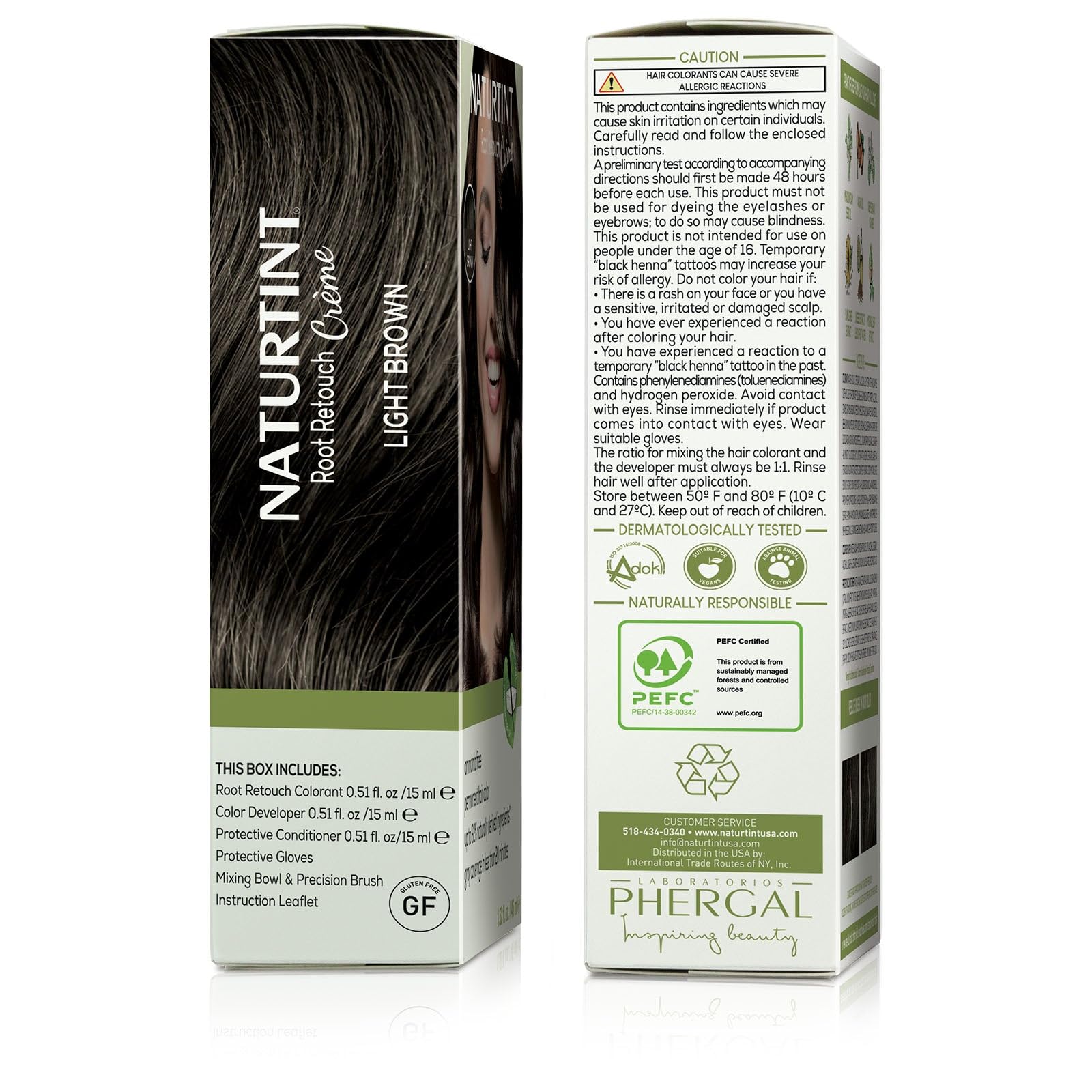 Naturtint product line features no artificial fragrance for a calm experience.