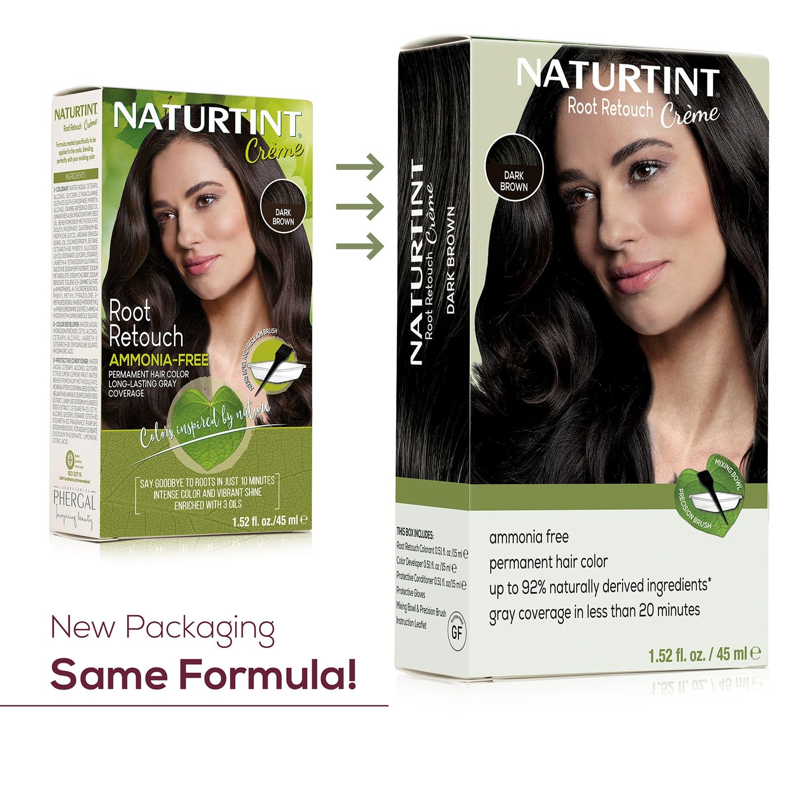 Naturtint Root Color Application Cream for quick natural-looking touch-ups.