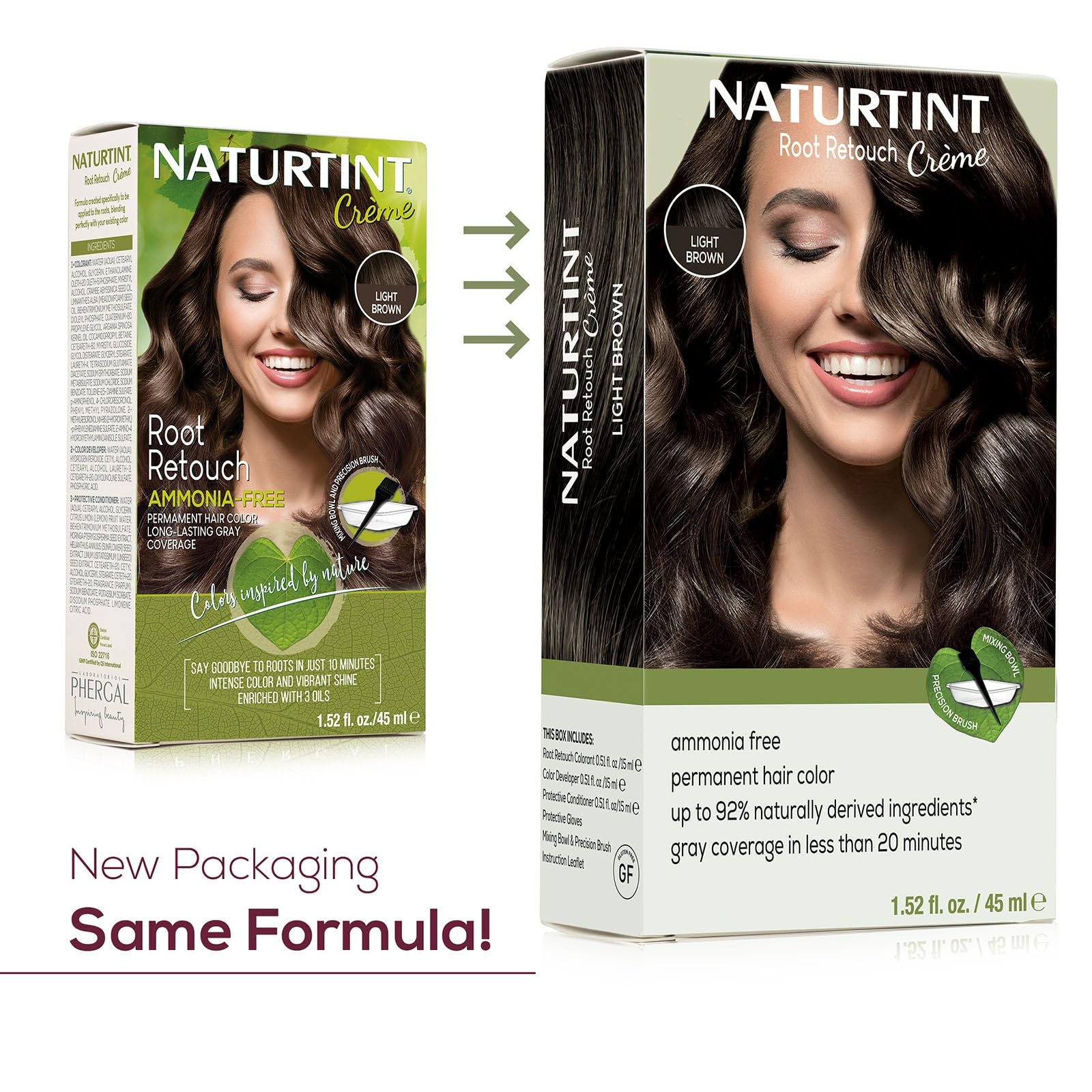 Naturtint root color mix bowl ready for precise application.