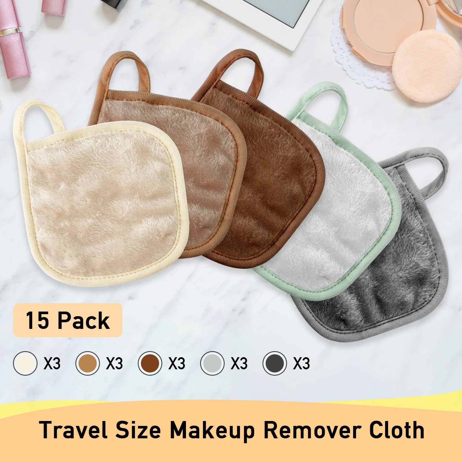Natwag makeup remover cloth gym bag-ready cleansing companion.