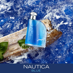 Nautica Blue cap detail highlighting sturdy design