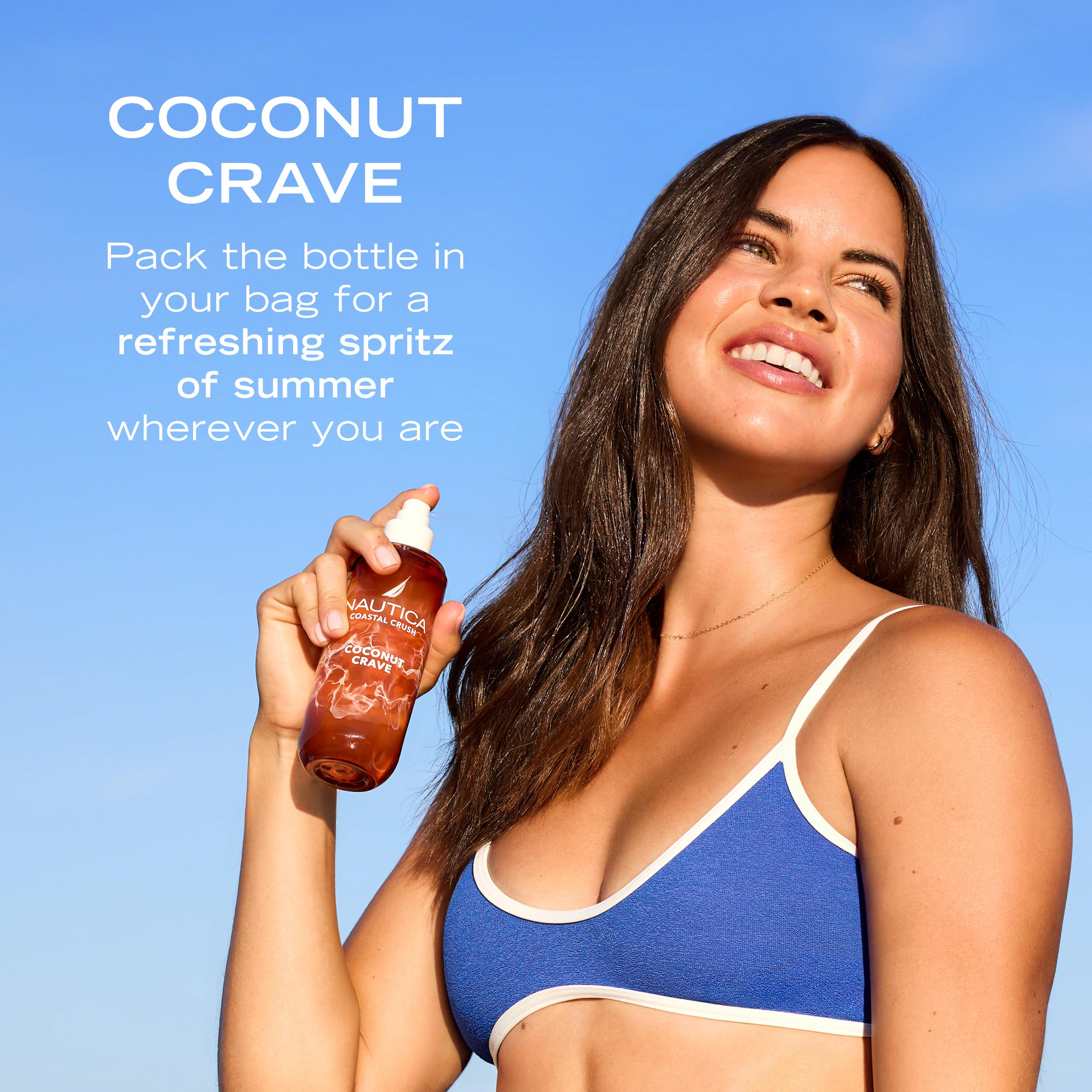 Nautica Coconut Crave apple note close-up hints bright fruity complexity