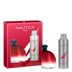 Nautica Color Red bottle close-up showing bold pepper notes for daytime wear