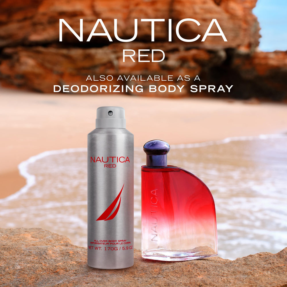 Nautica Color Red heart notes highlight lavender's comforting aroma.