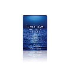 Nautica Midnight Voyage mint note close-up for cool opening.