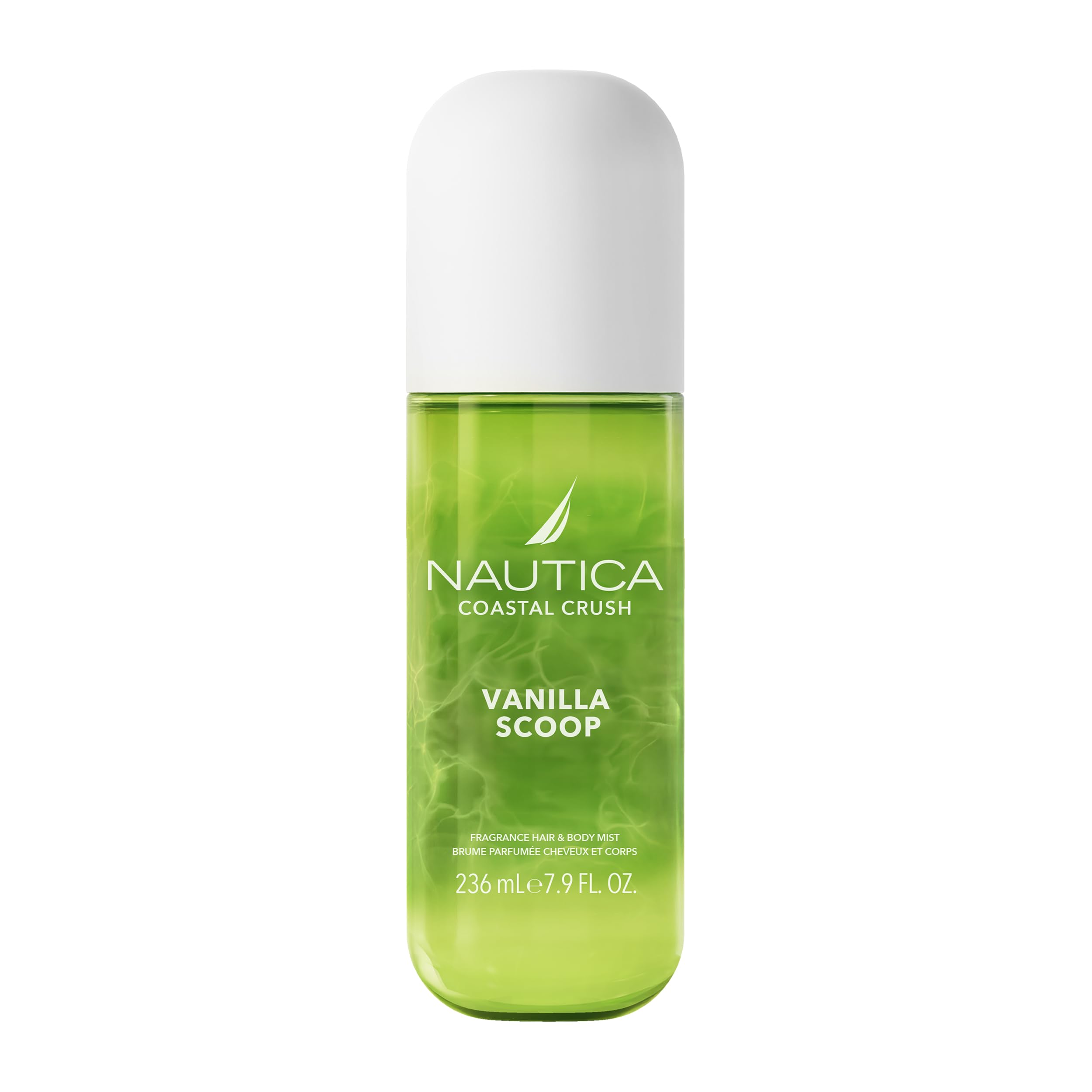 Nautica Vanilla Scoop bottle front view for everyday coastal wear.