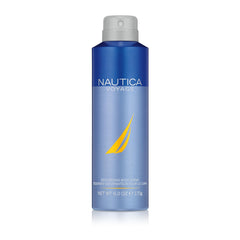 Nautica Voyage deodorant bottle front shows clean design for daily wear and long-lasting scent.