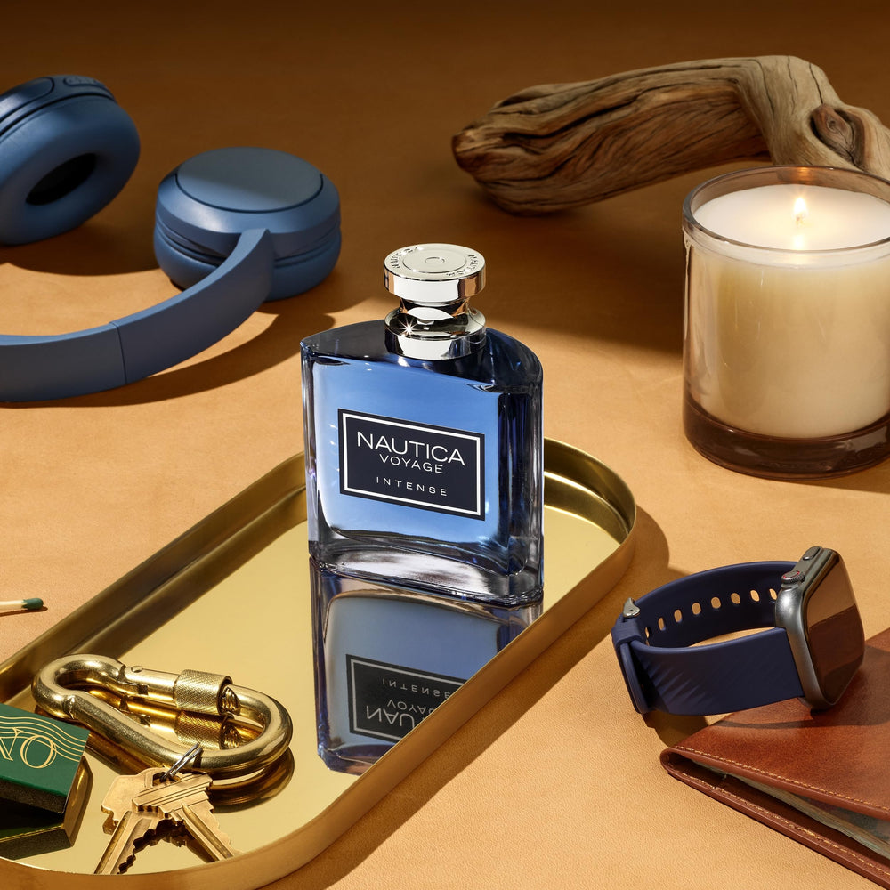 Nautica Voyage Intense box packaging ready for gifting.