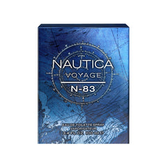 Nautica Voyage N83 spray in action for a fresh mood