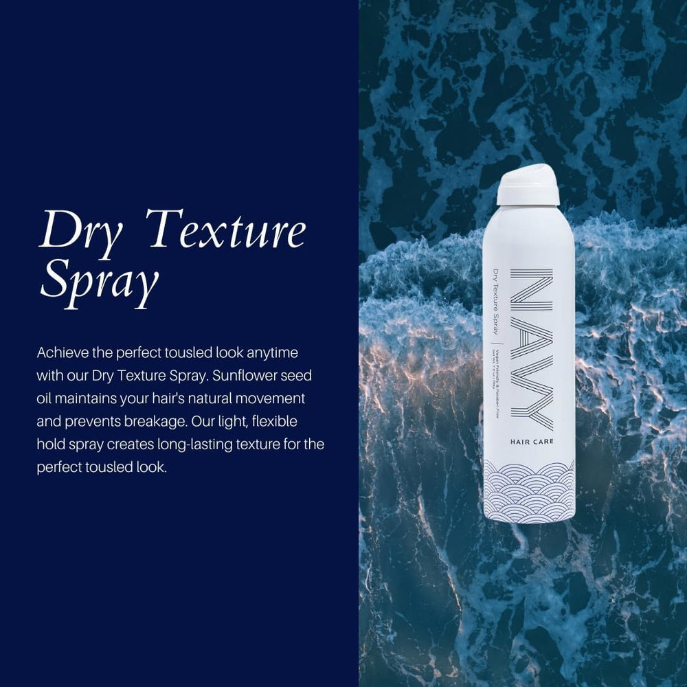 Navy Hair Care Navy Dry Texture Spray texture-building effect for natural fullness