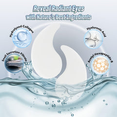 Nazano under eye patches hydration close-up: boosting moisture for brighter eyes
