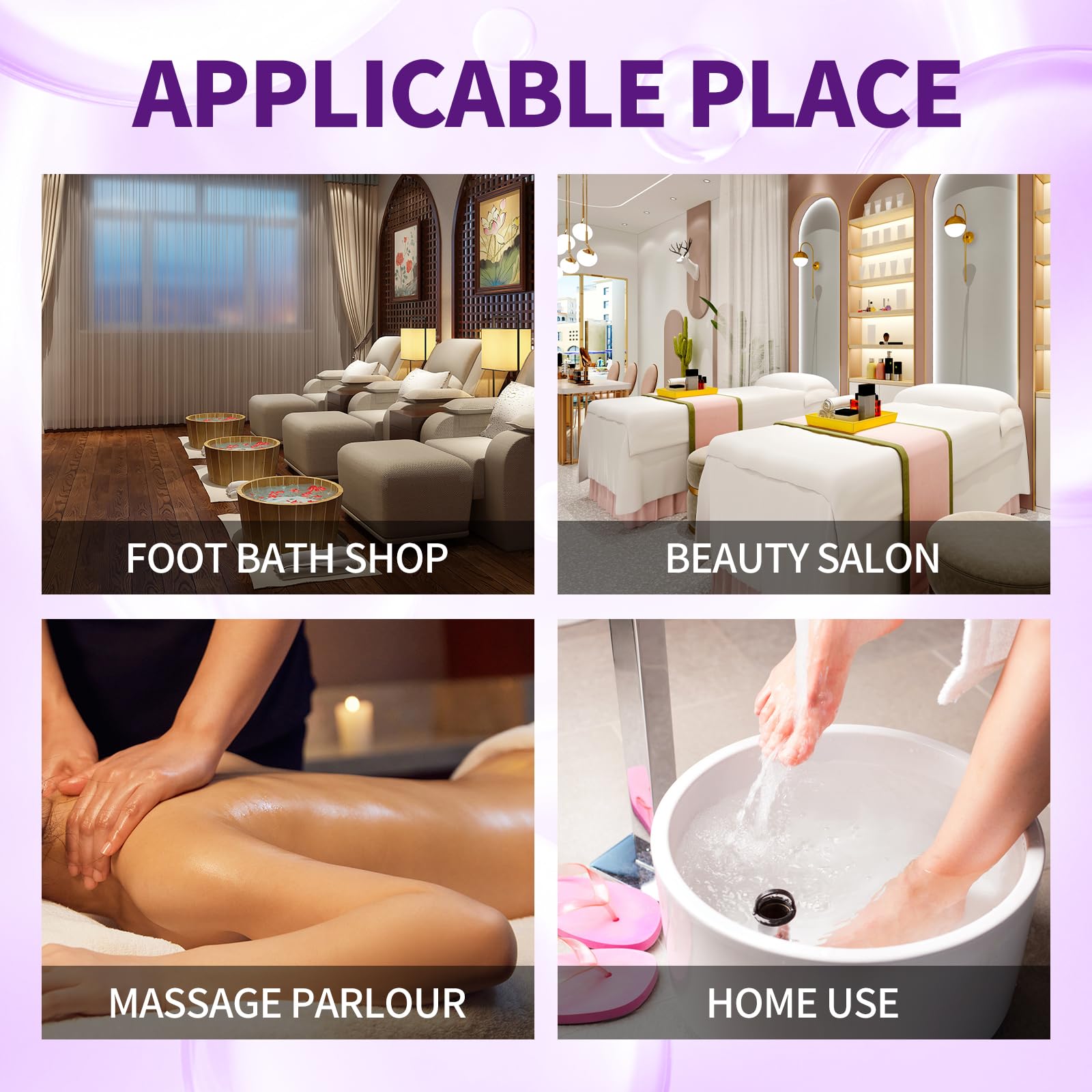NBC BeautiLab Lavender Gift Set for feet care and self care