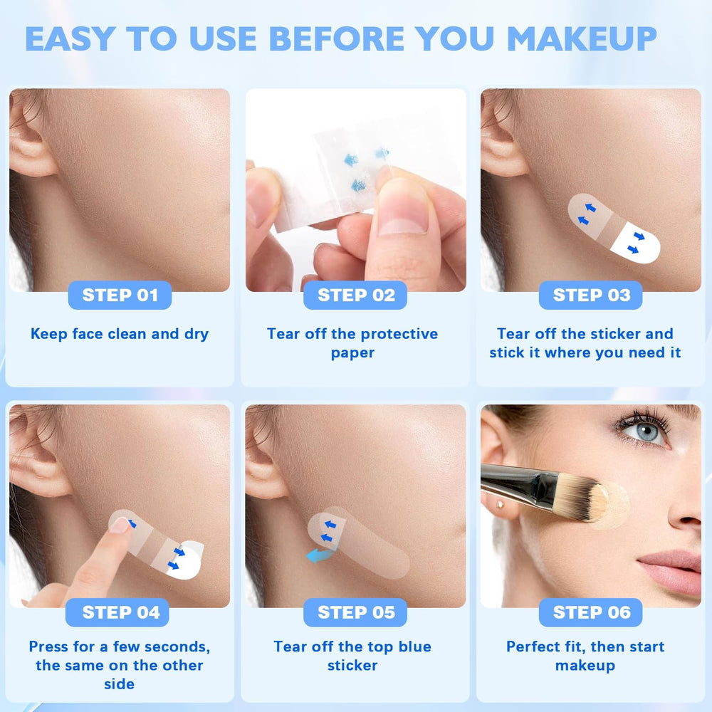 NBF Face Tape lifting invisible results in seconds with a subtle lift.