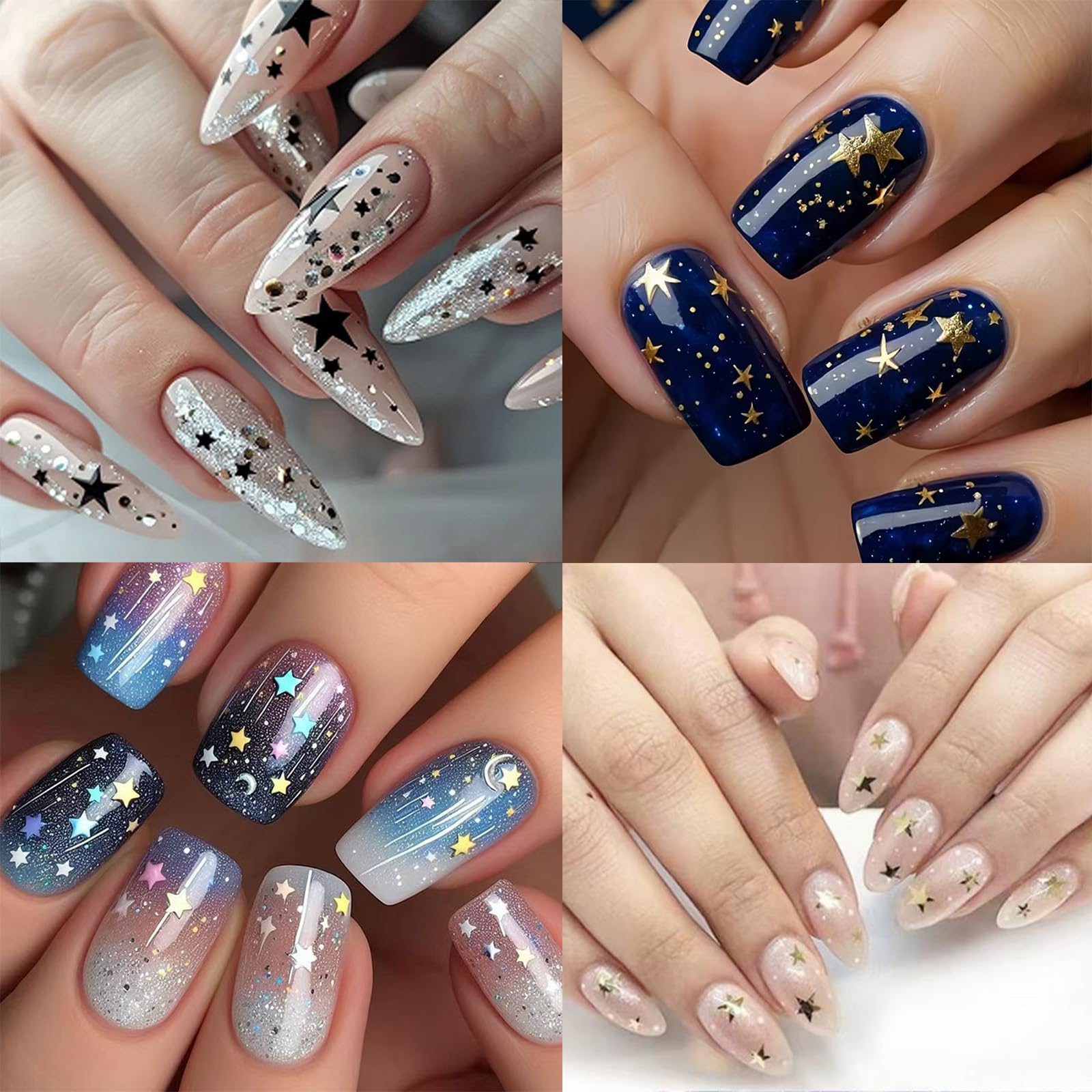 NBNTGH adornos de uñas para manualidades, opciones versátiles para proyectos caseros.