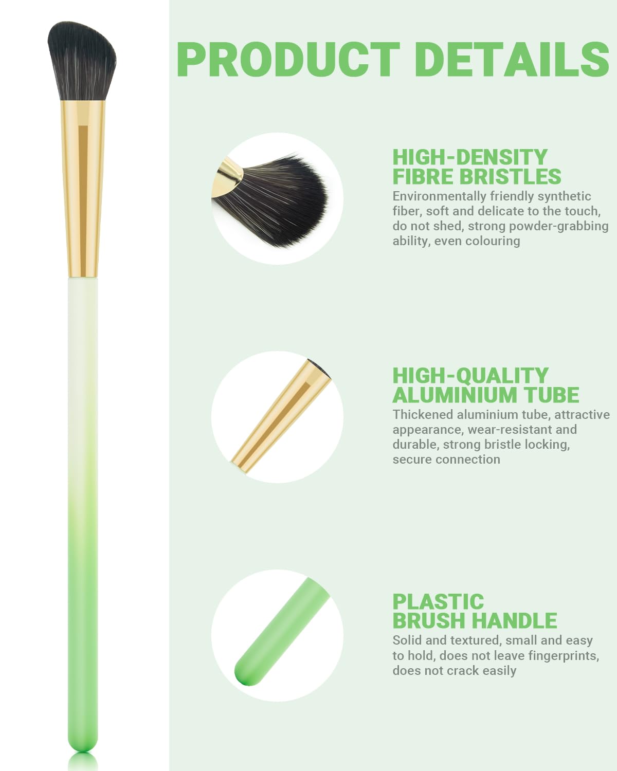 NBPF Brilliant Angled Eyebrow Brush delivers precise definition for brows.
