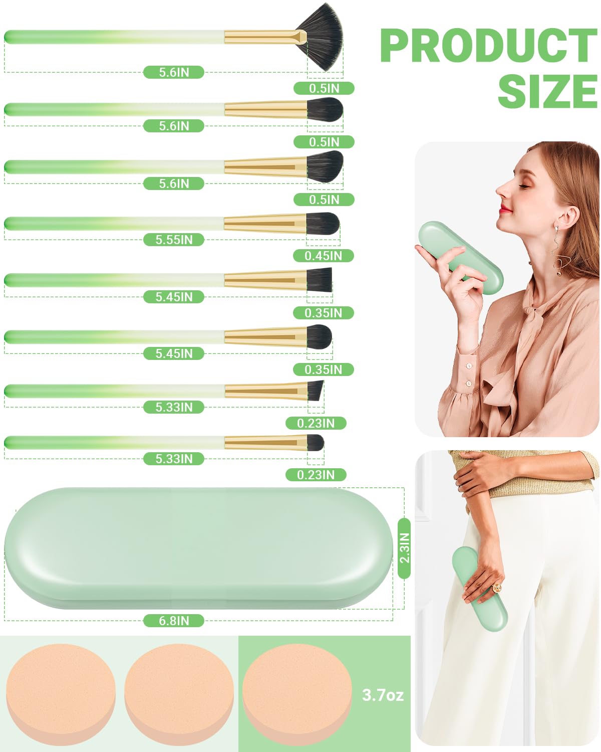 NBPF Brilliant Concealer Brush blends and buffs for natural coverage.