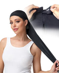 Neacus 28” Adjustable Hair Weave Sleeve for Locs — Fits 18–27 Inch Heads, All-Direction Wrap, Breathable Comfort