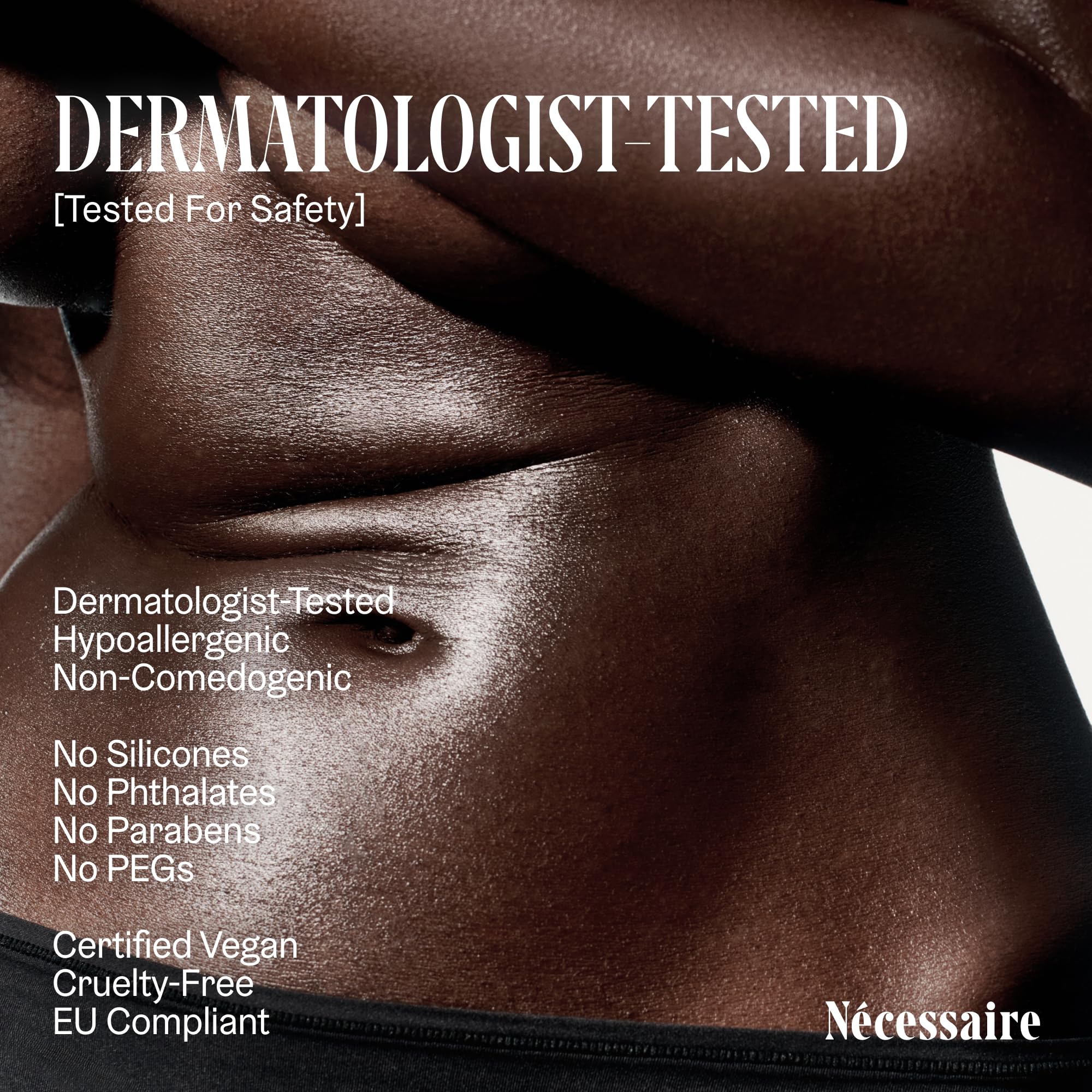 Nécessaire body oil fragrance notes—grapefruit, geranium, neroli, red pepper