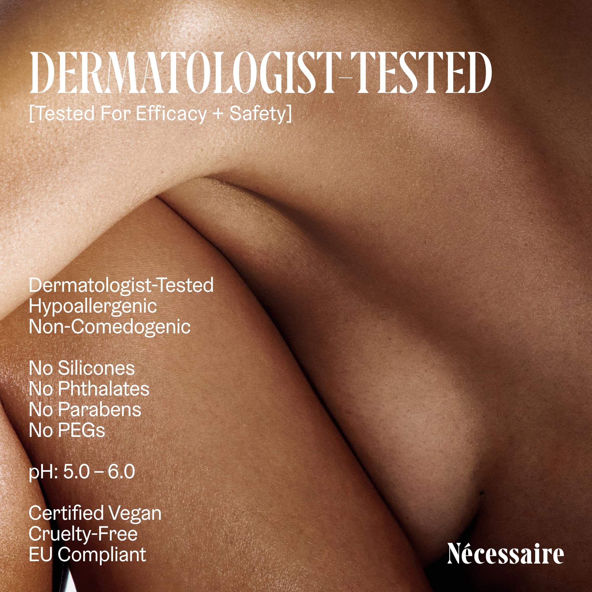 Fragrance-free Nécessaire Vitamin C Serum packaging for sensitive skin.