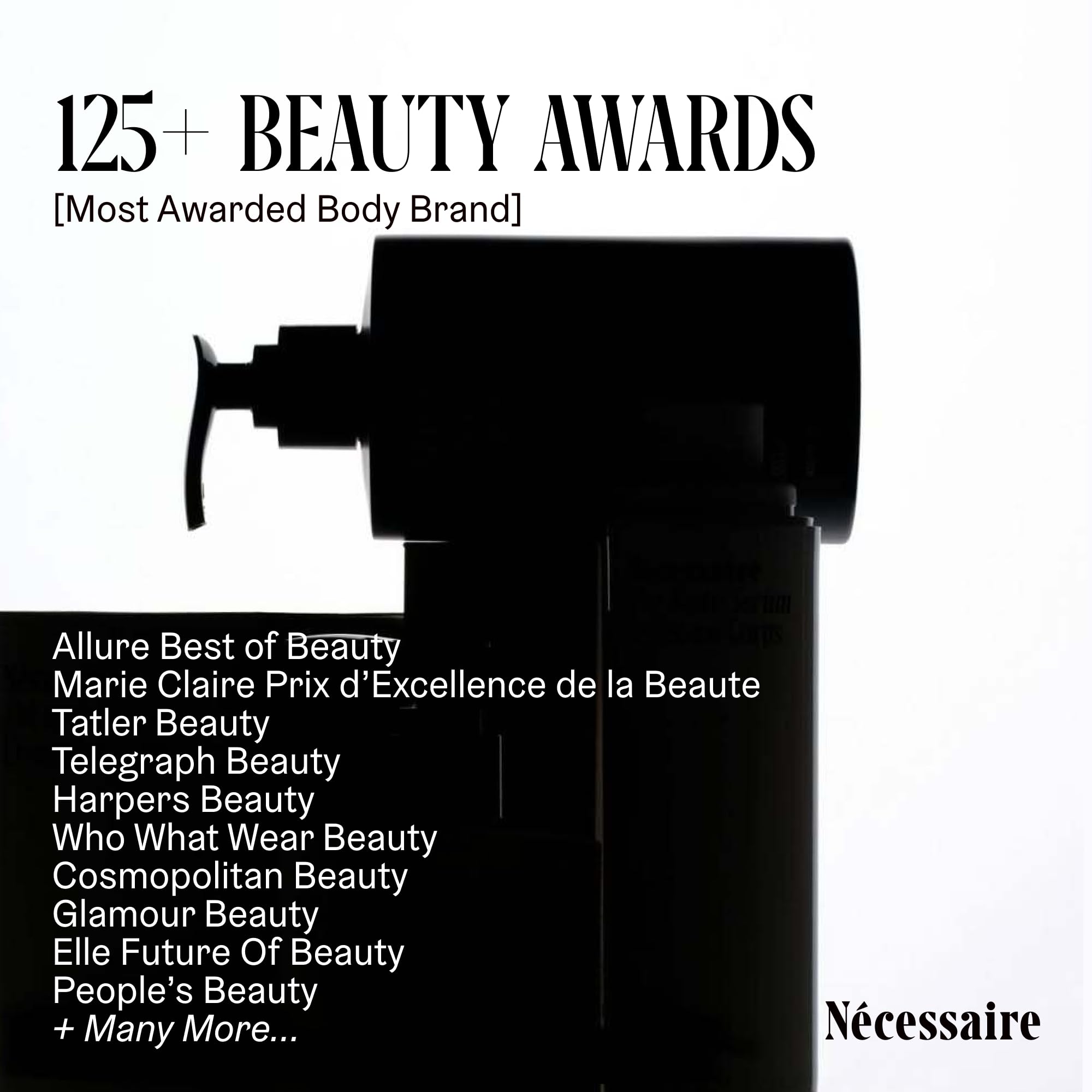 Nécessaire fragrance-free triethyl-citrate emphasis promotes skin-friendly comfort.