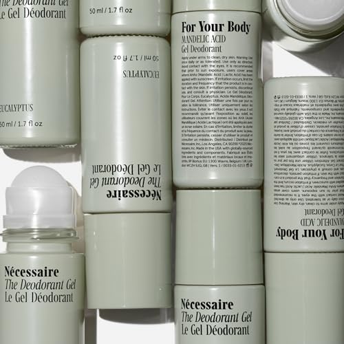 Nécessaire gel desodorante eucalipto, diseño ergonómico para mayor manejo.