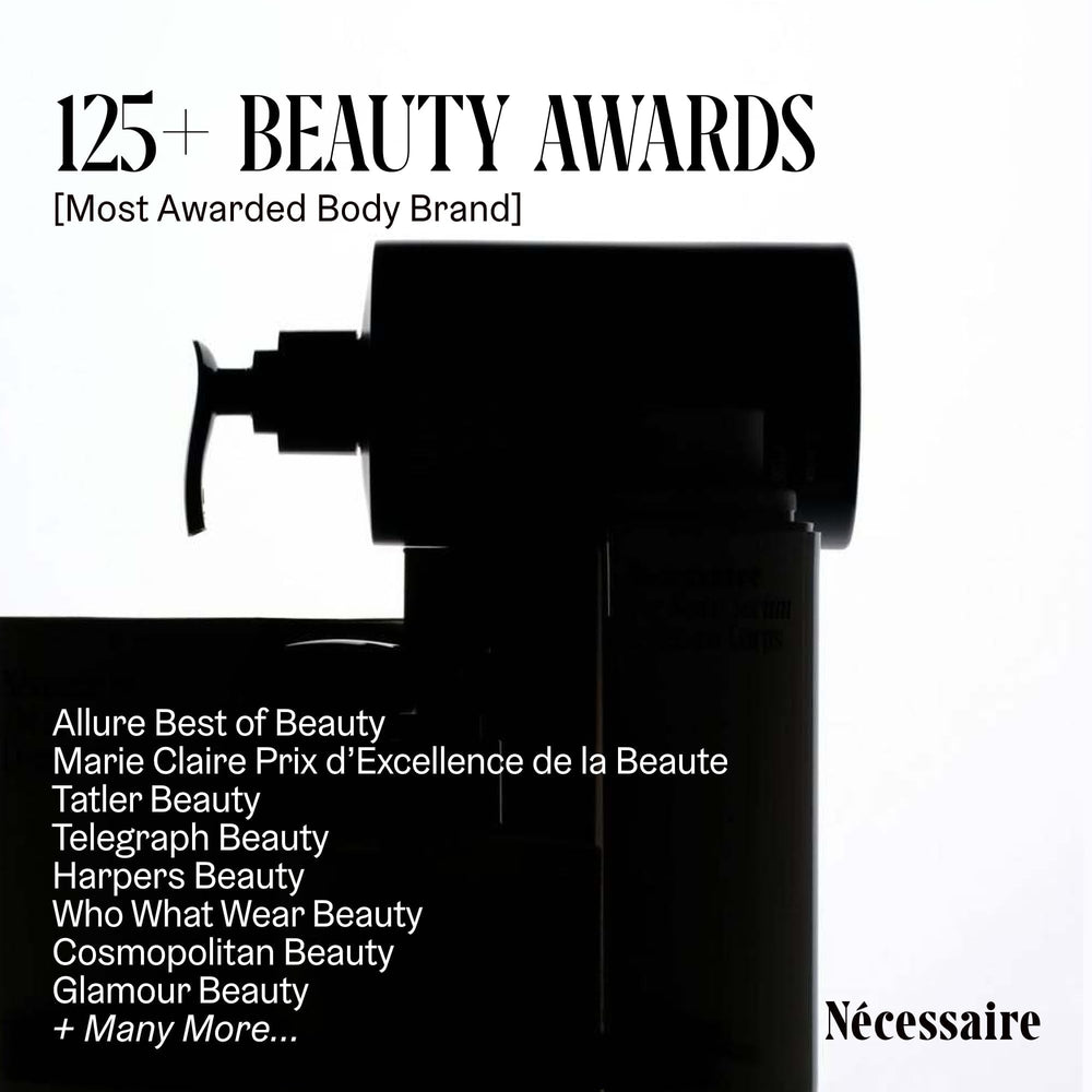 Nécessaire The Hair Duo fragrance-free symbol reinforces sensitive-skin design