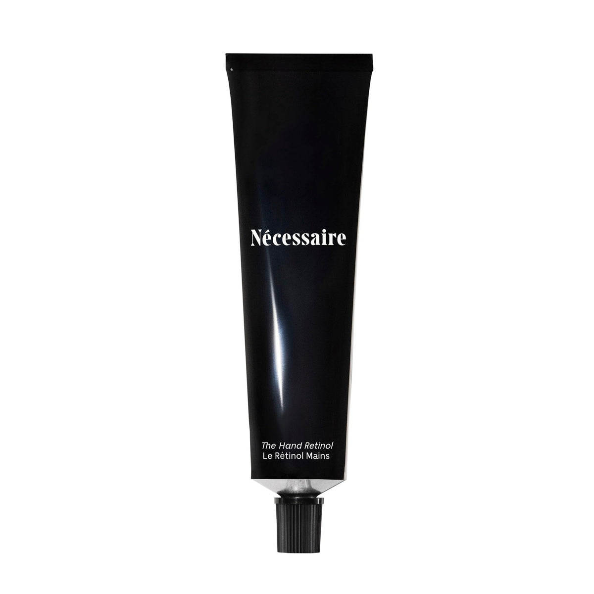 Nécessaire hand retinol serum balm texture showing rich, nourishing feel for hands