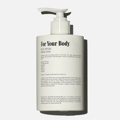 Close-up of Hinoki lotion ingredients panel highlighting niacinamide.
