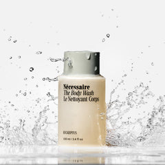 Nécessaire mini gel de baño eucalipto con niacinamida y aceites vegetales.
