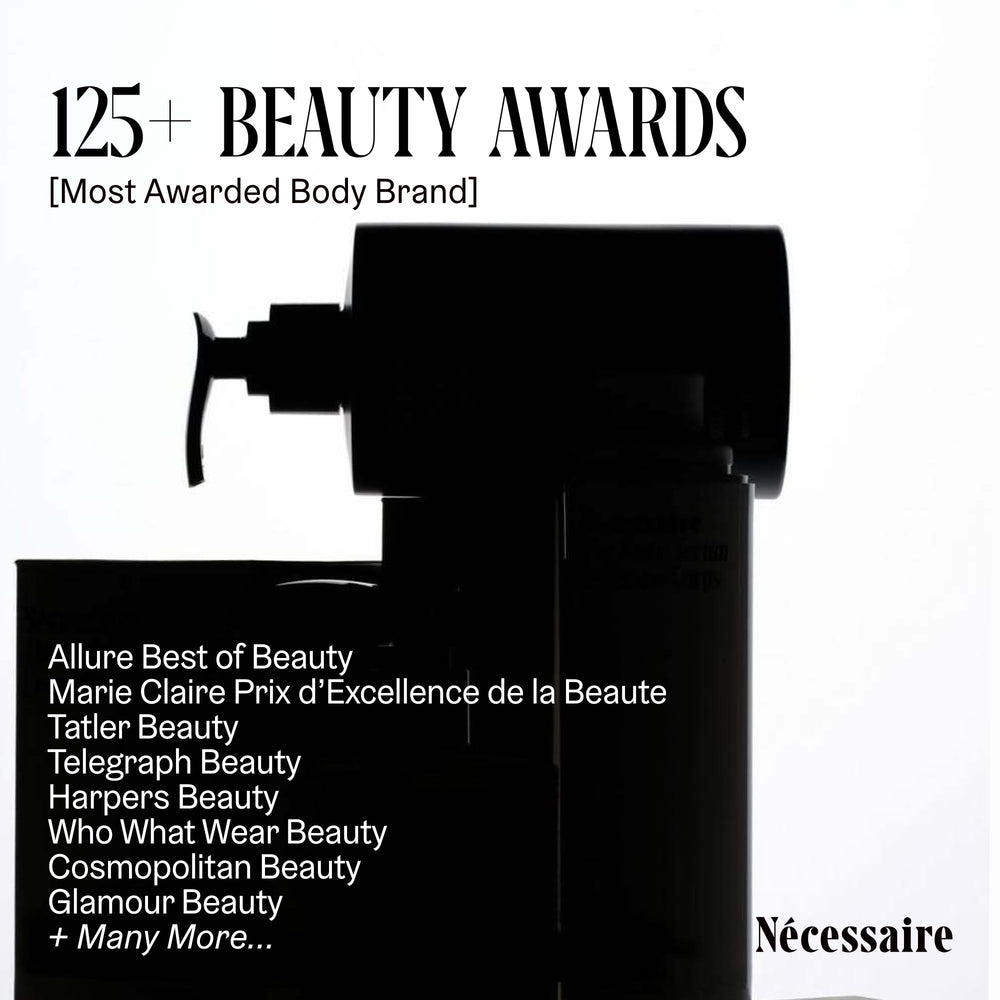 Nécessaire retinol and AHA hand care blend in use