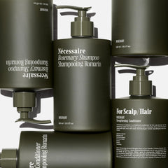 Nécessaire Rosemary Conditioner bottle showcasing detangling softening formula