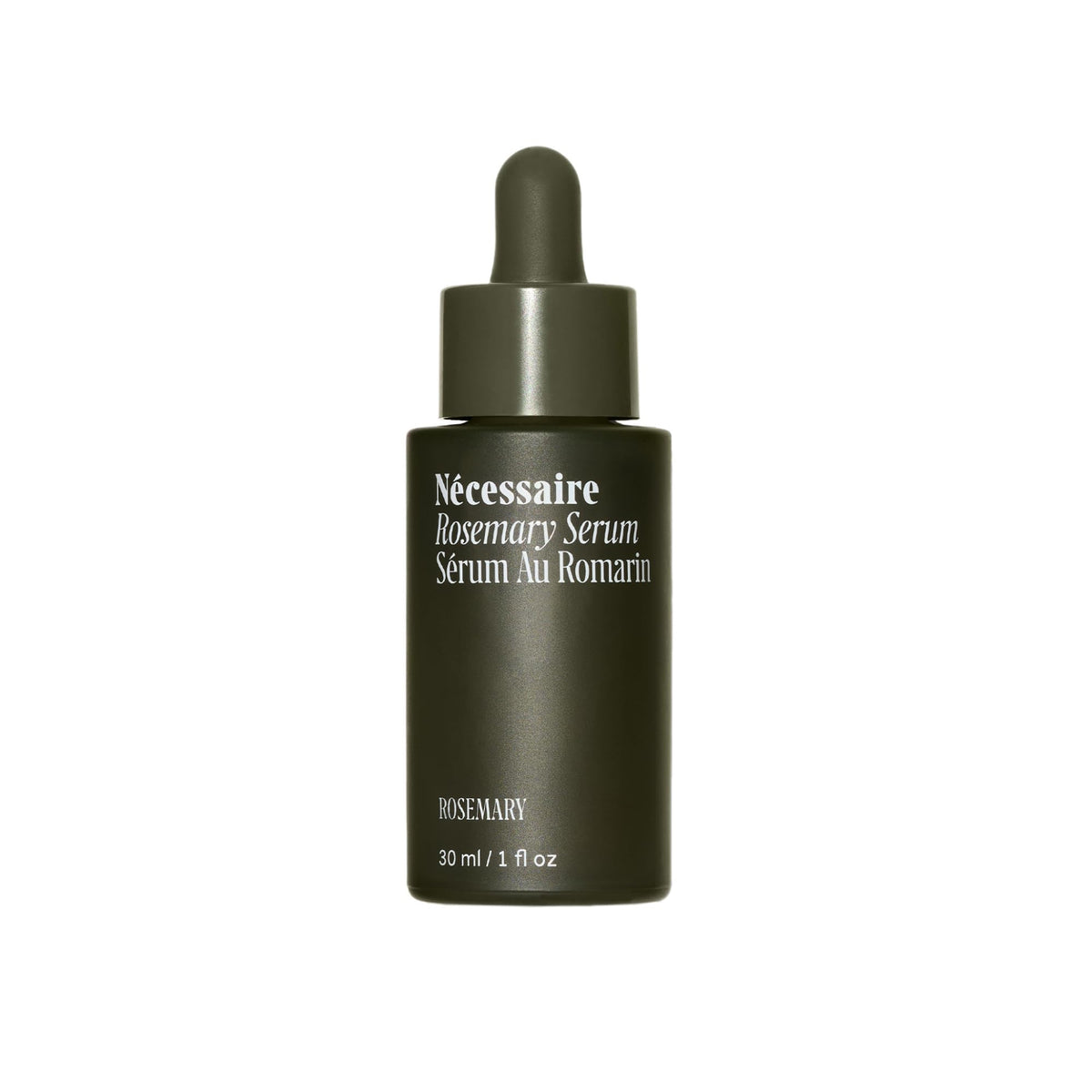 Nécessaire Rosemary Serum bottle for easy daily scalp application.