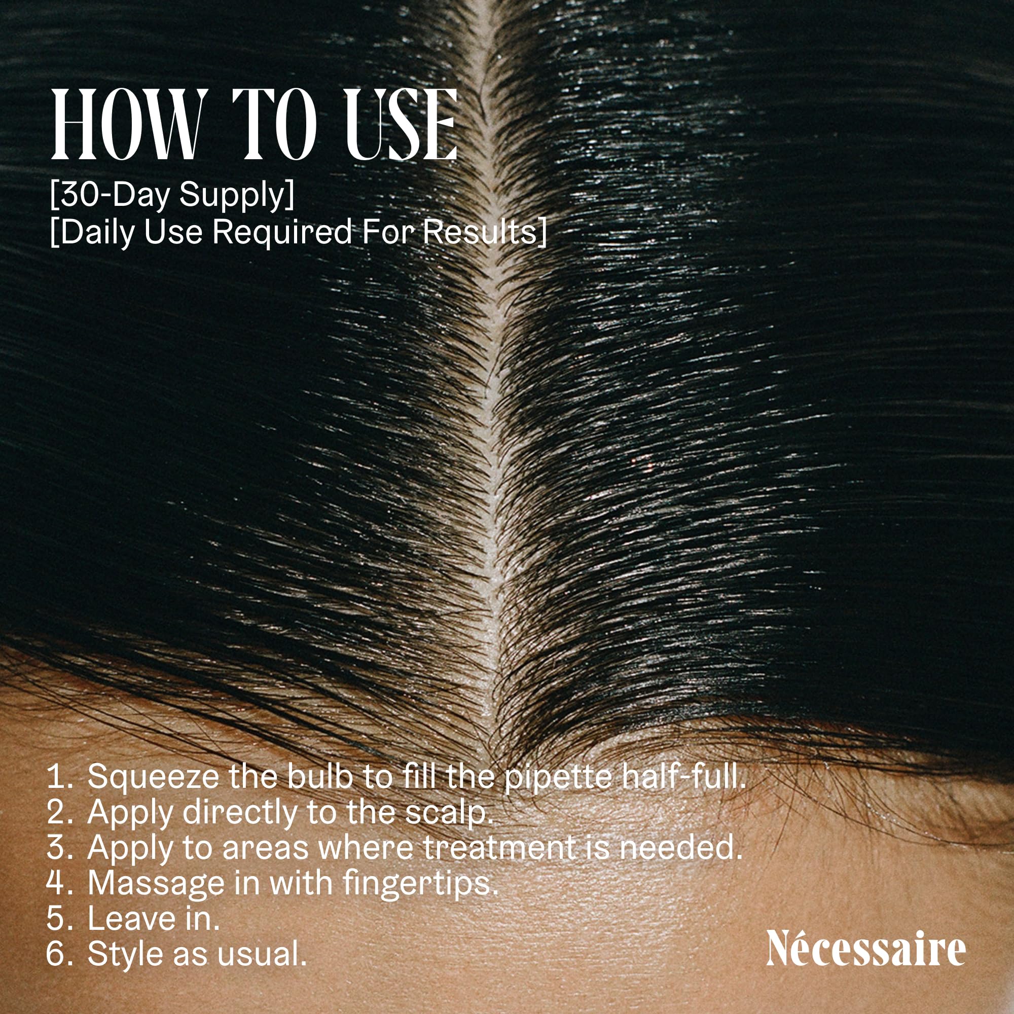 Eco-friendly packaging of Nécessaire Rosemary Serum.